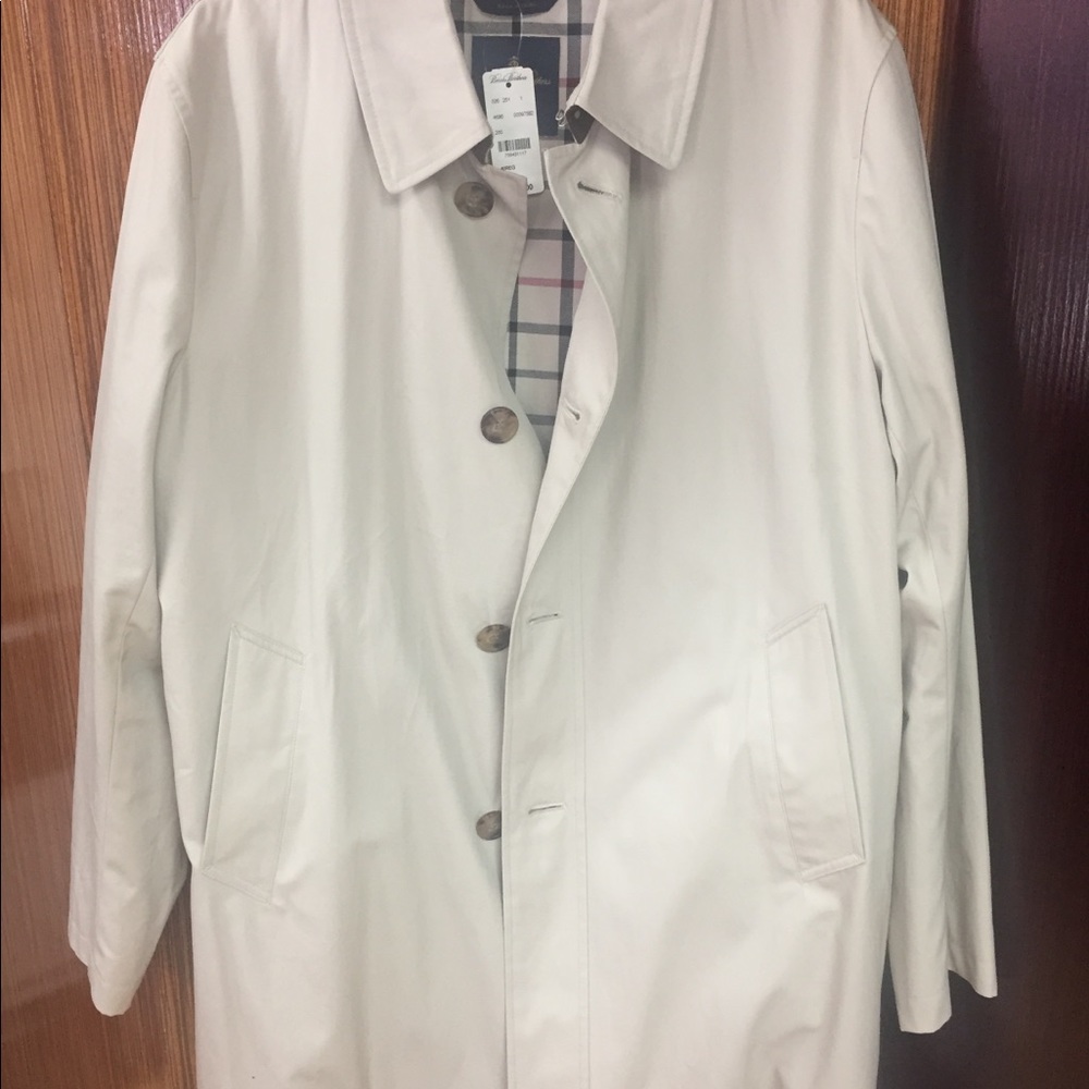 Brooks Brothers Trench Coat With Liner